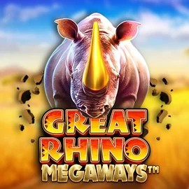 Great Rhino Megaways logo – Slots by Pragmatic Play at Lonkero Casino