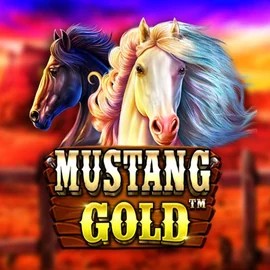 Mustang Gold slot logo by Pragmatic Play at Lonkero Casino